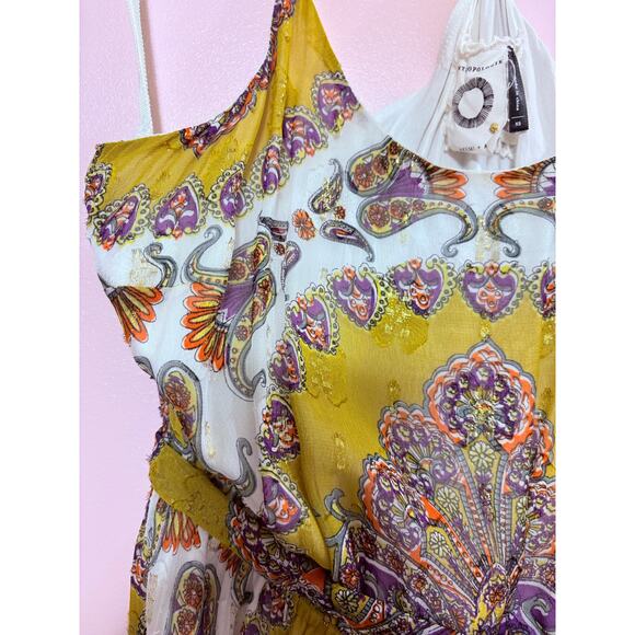 Anthropologie Medallion Maxi Dress Size XS - Picture 9 of 10